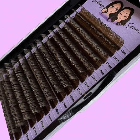 0.05 Brown Vixen Lash Trays